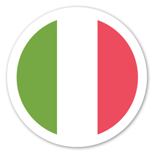 Italian lippu tarra