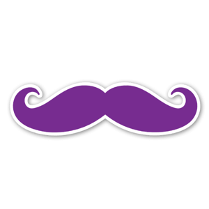 Mustache Purple Tarrat